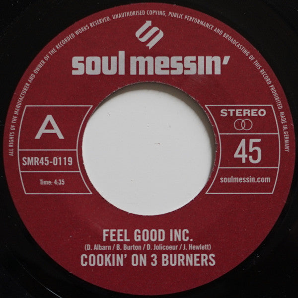 Cookin' On 3 Burners - Feel Good Inc. | Mint (M) Mint (M)-