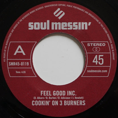 Cookin' On 3 Burners - Feel Good Inc. | Mint (M) Mint (M)-