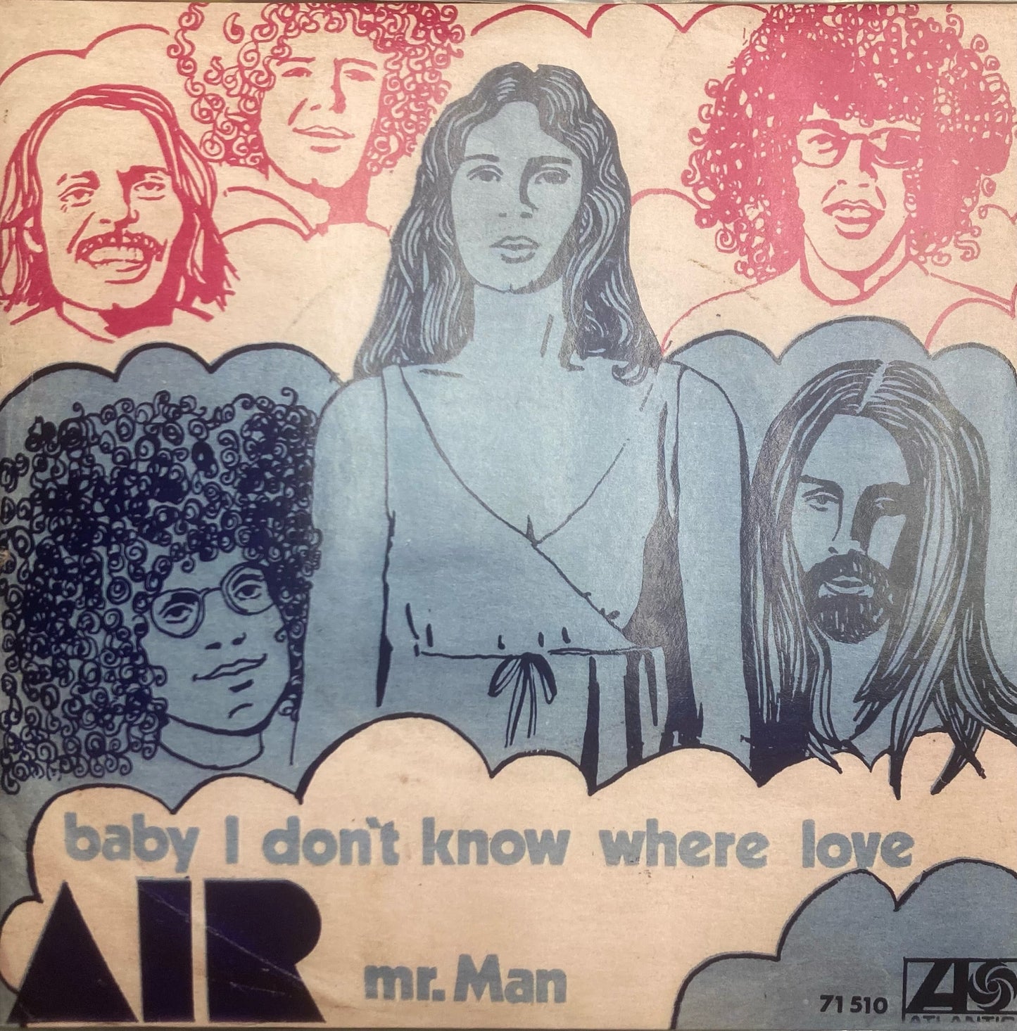 Air (10) - Baby I Don't Know Where Love / Mr. Man (2025 BLUE VINYL 7") | Mint (M) Mint (M)-
