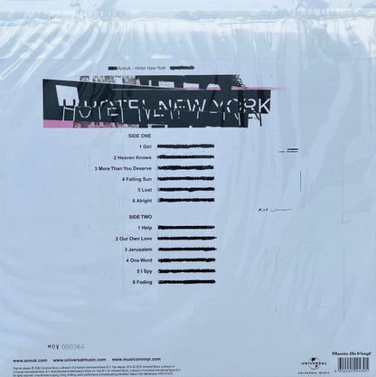Anouk - Hotel New York (MAGENTA VINYL / NUMBERED) |-