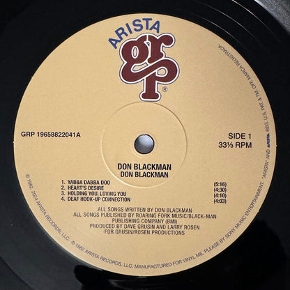 Don Blackman (VMP VINYL) | Mint (M) Mint (M)-
