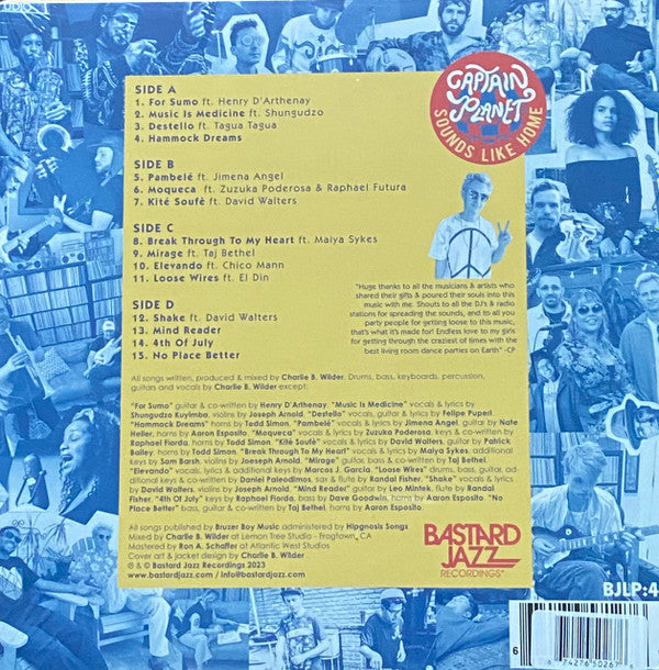 Captain Planet (3) - Sounds Like Home | Mint (M) Mint (M)-