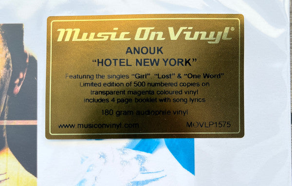 Anouk - Hotel New York (MAGENTA VINYL / NUMBERED) |-