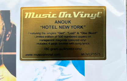 Anouk - Hotel New York (MAGENTA VINYL / NUMBERED) |-