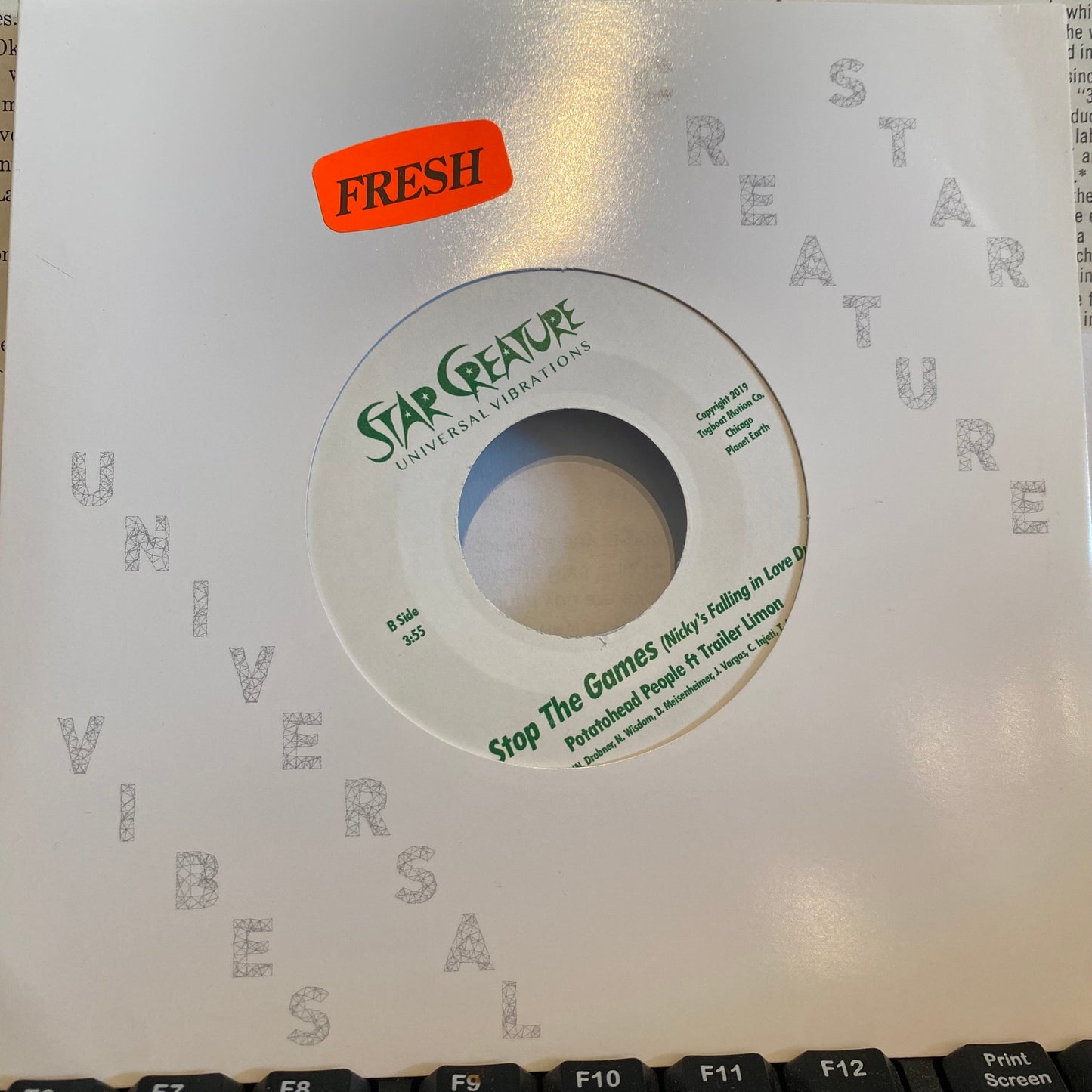 Potatohead People - Stop the Games (7" VINYL) | Mint (M) Mint (M)-