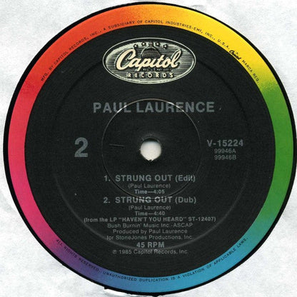 Paul Laurence - Strung Out | Mint (M) Generic-