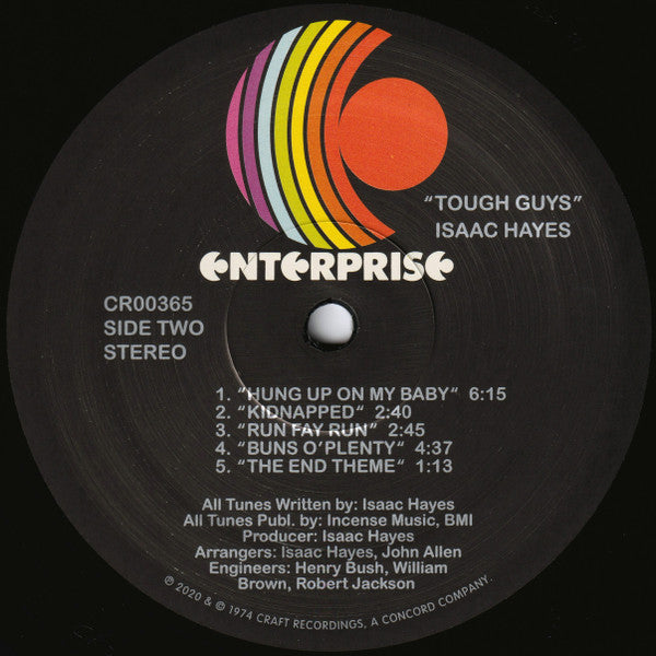 Isaac Hayes - Tough Guys (VMP VINYL) | Mint (M) Mint (M)-