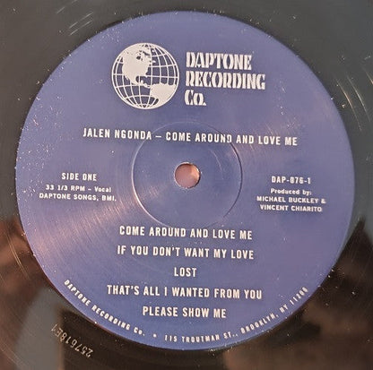 Jalen N'Gonda - Come Around And Love Me | Mint (M) Mint (M)-