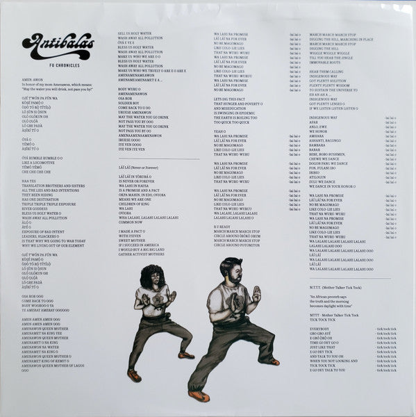 Fu Chronicles (Vinyl) |-