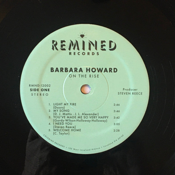 Barbara Howard - On The Rise (VINYL) | Mint (M) Mint (M)-