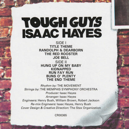 Isaac Hayes - Tough Guys (VMP VINYL) | Mint (M) Mint (M)-