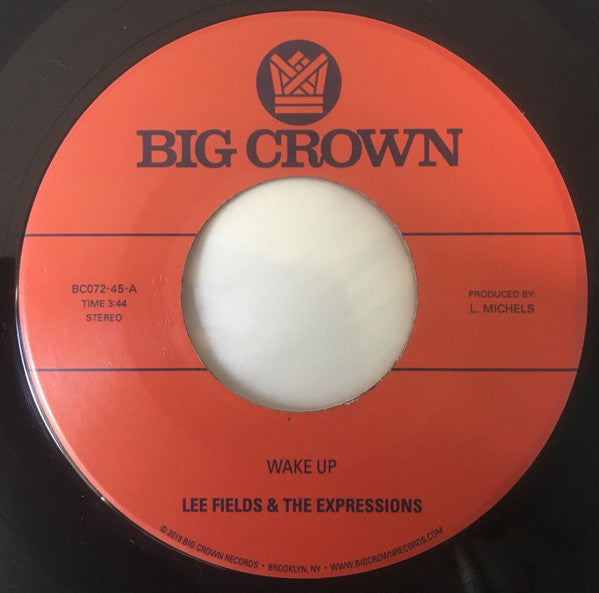 Lee Fields - Wake Up / You're What's Needed In My Life (7" VINYL) | Mint (M) Generic-