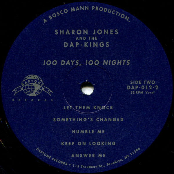 Sharon Jones & The Dap-Kings - 100 Days, 100 Nights (VINYL) | Mint (M) Mint (M)-