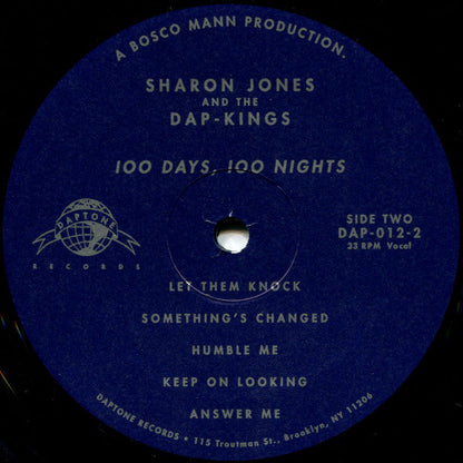 Sharon Jones & The Dap-Kings - 100 Days, 100 Nights (VINYL) | Mint (M) Mint (M)-