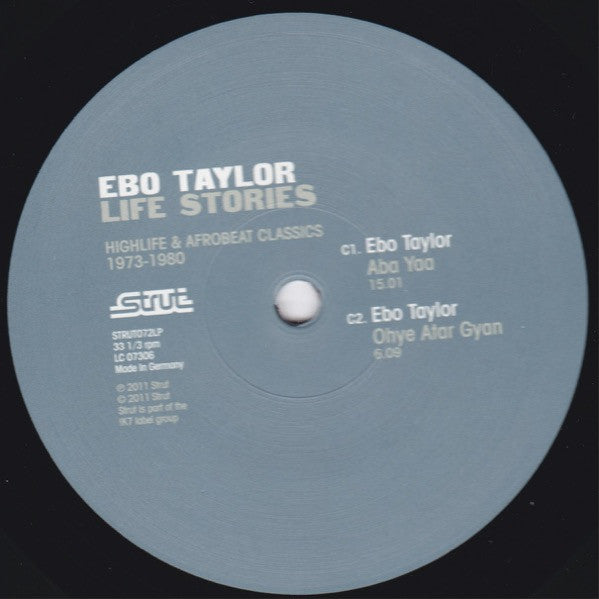 Ebo Taylor - Life Stories (Highlife & Afrobeat Classics 1973-1980) *CORNER BUMP* | Mint (M) Excellent+ (EX+)-