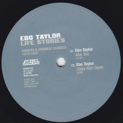 Ebo Taylor - Life Stories (Highlife & Afrobeat Classics 1973-1980) *CORNER BUMP* | Mint (M) Excellent+ (EX+)-
