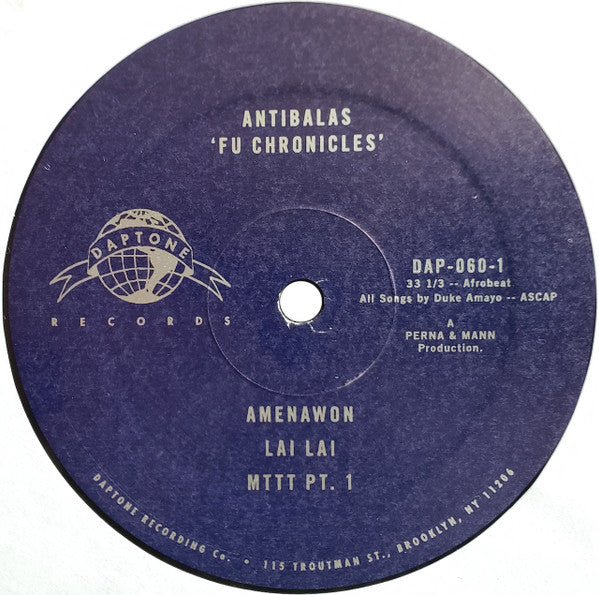 Fu Chronicles (Vinyl) |-