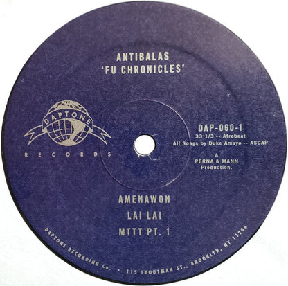 Fu Chronicles (Vinyl) |-
