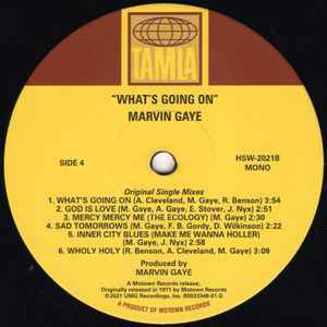 Marvin Gaye - What's Going On (50th Anniversary Edition) (2x VINYL) | Mint (M) Mint (M)-