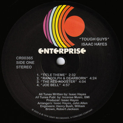 Isaac Hayes - Tough Guys (VMP VINYL) | Mint (M) Mint (M)-