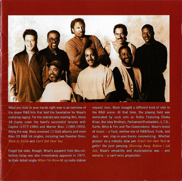 Maze Featuring Frankie Beverly - Greatest Hits (CD) | Mint (M) Mint (M)-