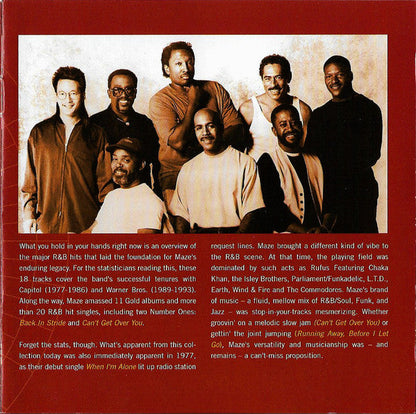 Maze Featuring Frankie Beverly - Greatest Hits (CD) | Mint (M) Mint (M)-