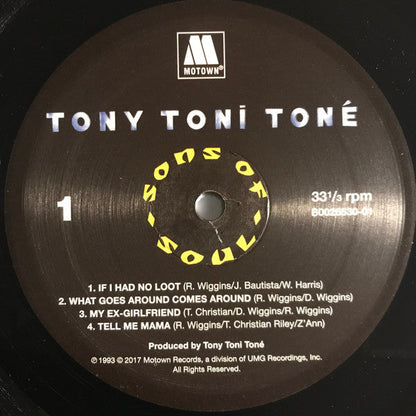 Tony! Toni! Toné! - Sons Of Soul (2xVINYL) | Mint (M) Mint (M)-