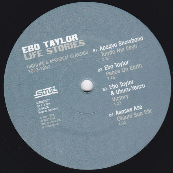 Ebo Taylor - Life Stories (Highlife & Afrobeat Classics 1973-1980) *CORNER BUMP* | Mint (M) Excellent+ (EX+)-