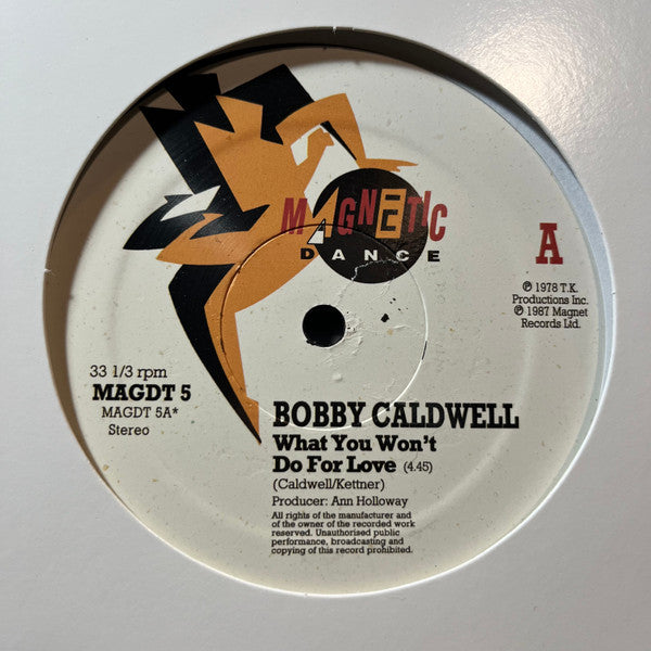 Bobby Caldwell - What You Won't Do For Love (UNOFFICIAL VINYL) | Mint (M) Generic-