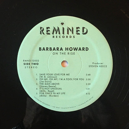 Barbara Howard - On The Rise (VINYL) | Mint (M) Mint (M)-