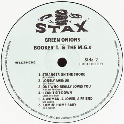 Green Onions (VINYL) |-