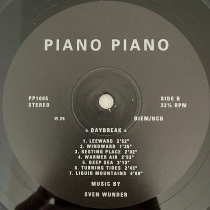 Sven Wunder - Daybreak (VINYL 12") | Mint (M) Mint (M)-