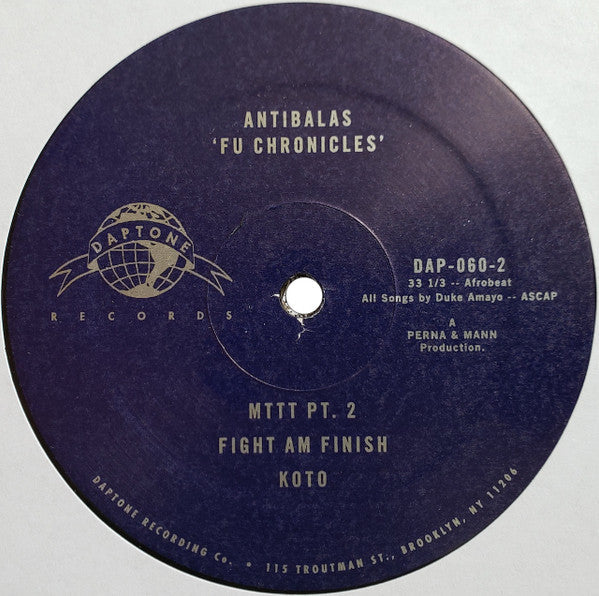 Fu Chronicles (Vinyl) |-