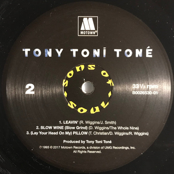 Tony! Toni! Toné! - Sons Of Soul (2xVINYL) | Mint (M) Mint (M)-