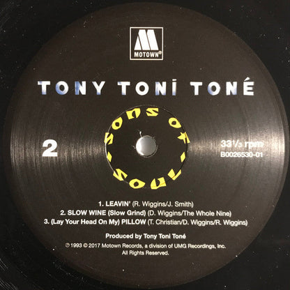 Tony! Toni! Toné! - Sons Of Soul (2xVINYL) | Mint (M) Mint (M)-