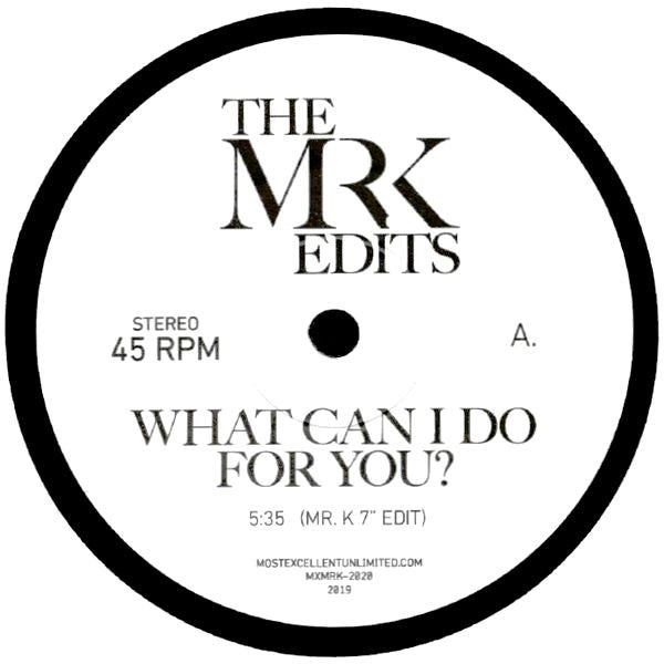 What Can I Do For You / Messin' With My Mind (7" VINYL) | Mint (M) Generic-