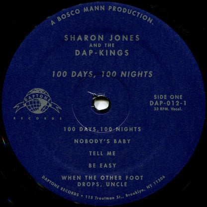 Sharon Jones & The Dap-Kings - 100 Days, 100 Nights (VINYL) | Mint (M) Mint (M)-