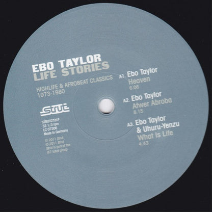 Ebo Taylor - Life Stories (Highlife & Afrobeat Classics 1973-1980) *CORNER BUMP* | Mint (M) Excellent+ (EX+)-