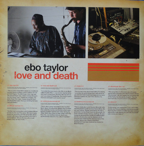 Ebo Taylor - Love And Death | Mint (M) Mint (M)-