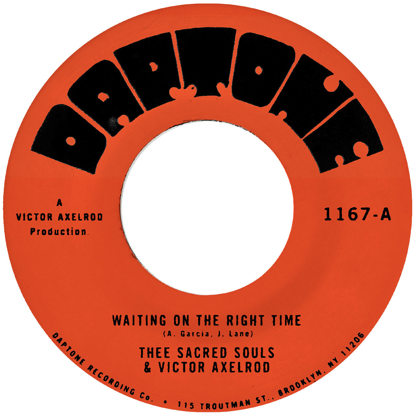 Thee Sacred Souls - (PRESALE 7/31/26) Waiting on the Right Time b/w Waiting #2 (7" VINYL) |-