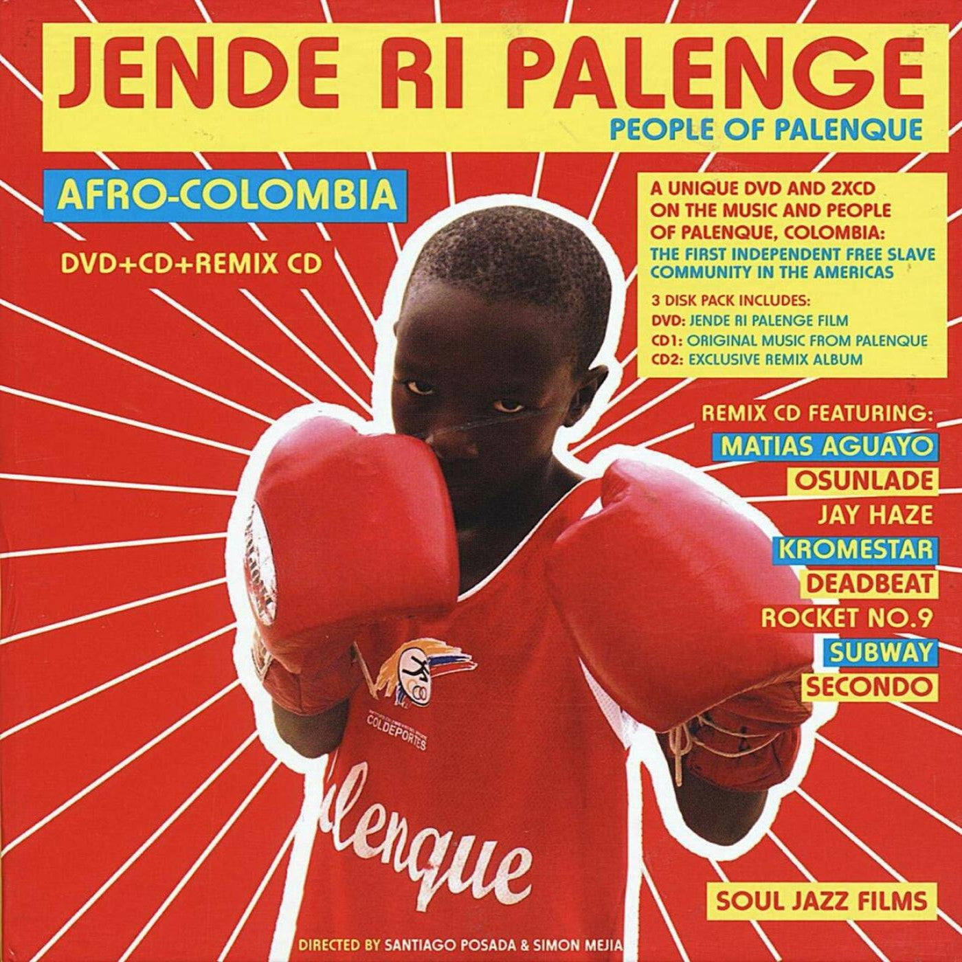 Soul Jazz Records presents - Jende Ri Palenge: People Of Palenque (DVD/2CD) (CD) |-