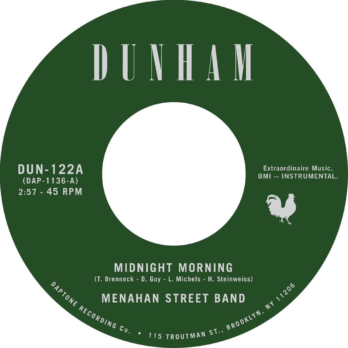 Menahan Street Band - Midnight Morning b/w Stepping Through Shadow |-