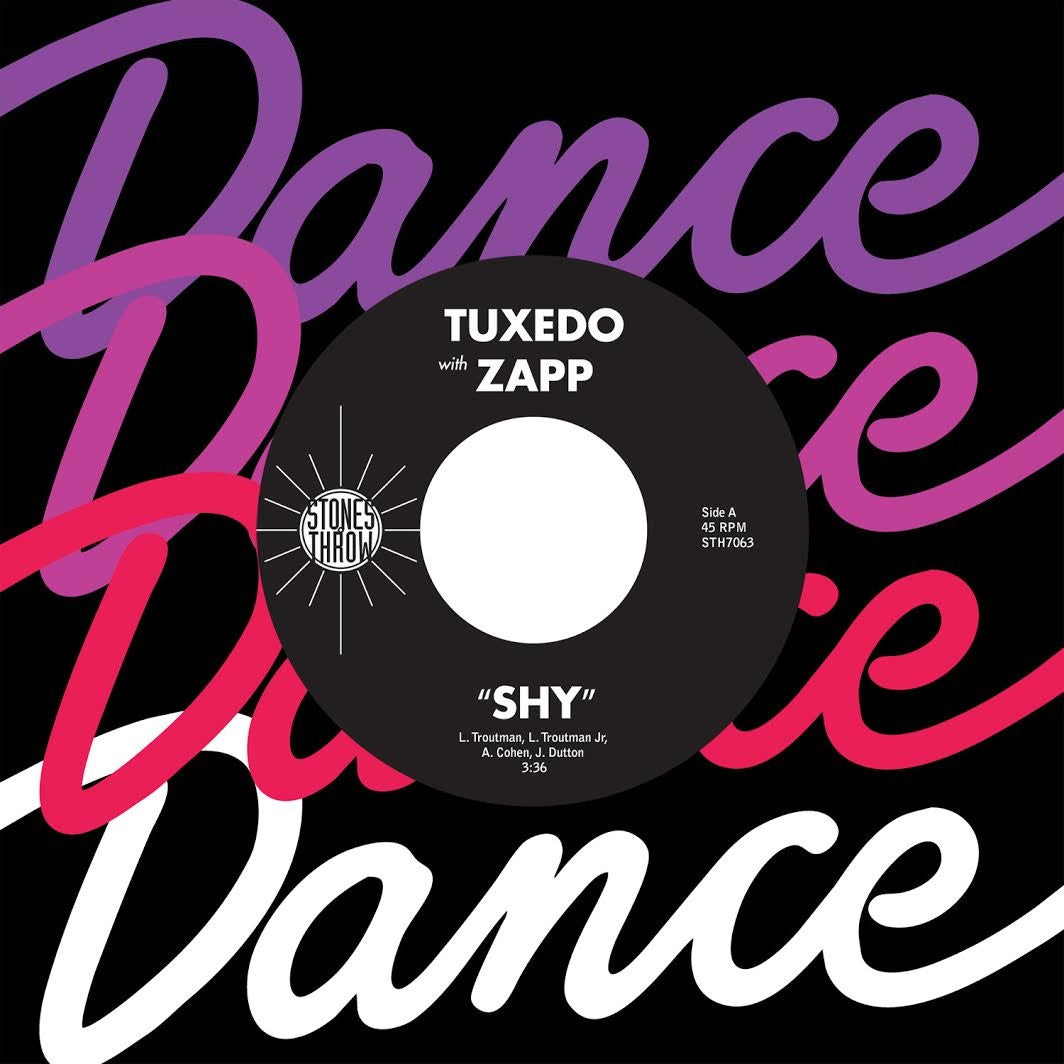 Tuxedo w/ Zapp - Shy - 7" (INDIE EXCLUSIVE) |-