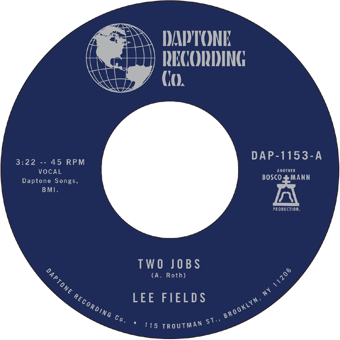 Fields, Lee - Two Jobs b/w Save Your Tears for Someone New |-