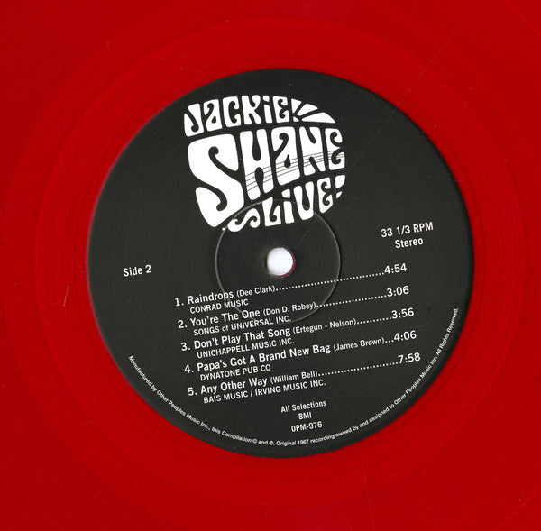 Jackie Shane Live | Mint (M) Mint (M)-