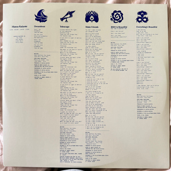 Hiatus Kaiyote - Love Heart Cheat Code (IEX: BLUE & WHITE MARBLE VINYL) | Mint (M) Mint (M)-