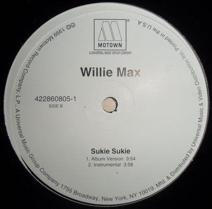 Willie Max - I'm Not Your Girlfriend (VINYL) | Near Mint (NM) Near Mint (NM)-
