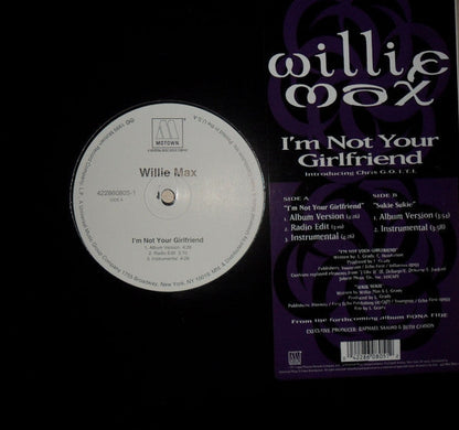 Willie Max - I'm Not Your Girlfriend (VINYL) | Near Mint (NM) Near Mint (NM)-