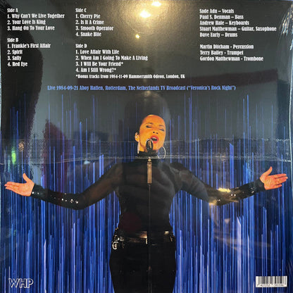 Sade - Live 1984-09-21 Ahoy Hallen, Rotterdam (BLUE VINYL) | Mint (M) Mint (M)-