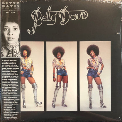 Betty Davis - Betty Davis (CLEAR VINYL) | Mint (M) Mint (M)-